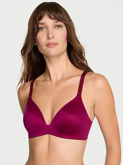 Victoria's Secret Bare Infinity Flex Lightly Lined Wireless Full-coverage Bra In Red