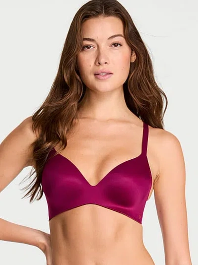 Victoria's Secret Bare Infinity Flex Perfect Shape Wireless Push-up Bra In Purple