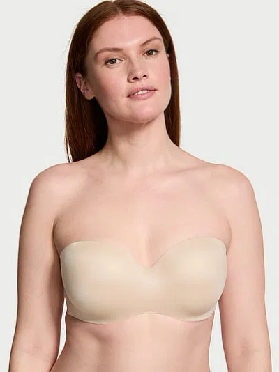 Victoria's Secret Bare Lightly Lined Smooth Strapless Bra In Neutral