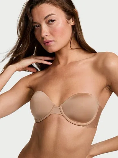 Victoria's Secret Bare Lightly Lined Strapless Bra In Neutral