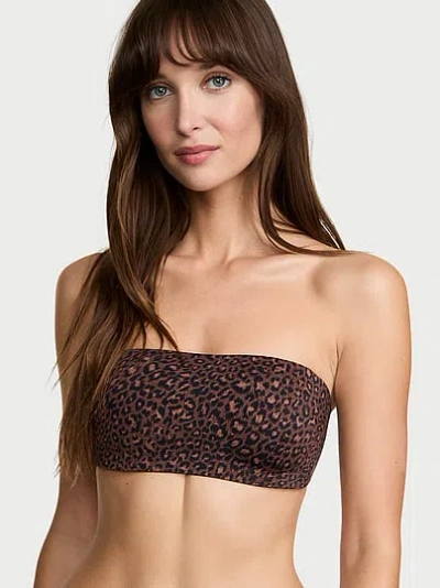 Victoria's Secret Bare Push-up Wireless Bandeau Strapless Bra In Multi