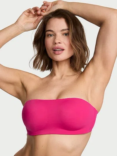 Victoria's Secret Bare Push-up Wireless Bandeau Strapless Bra In Multi
