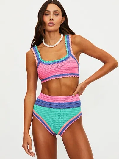 Victoria's Secret Beach Riot Andy Bikini Top In Multi
