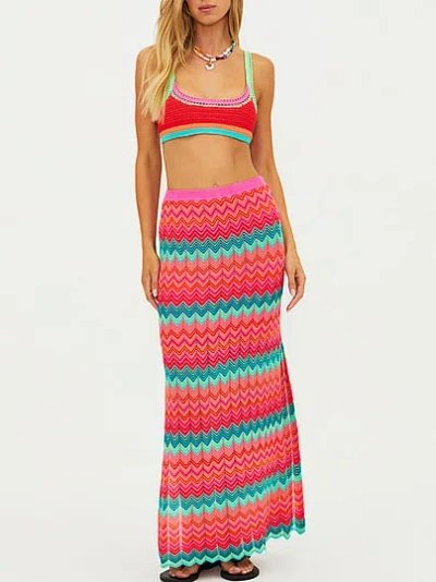 Victoria's Secret Beach Riot Ivana Skirt In Multi