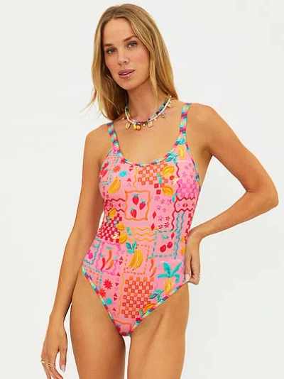 Victoria's Secret Beach Riot Naomi One-piece Swimsuit In Pink