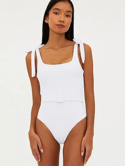 Victoria's Secret Beach Riot Sydney One-piece Swim Suit In White