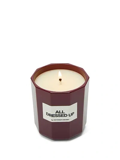 Victoria's Secret Beauty All Dressed Up Single Wick Candle In Gray