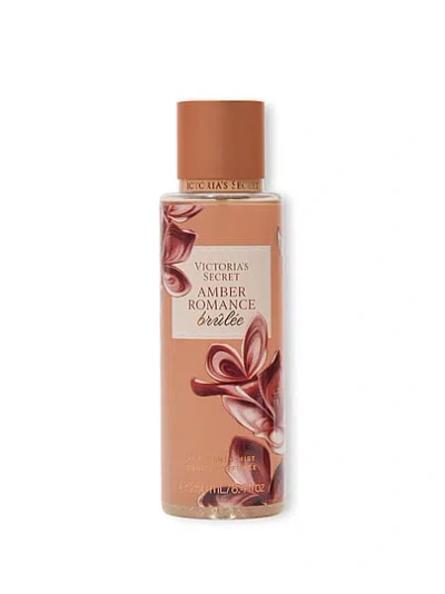 Victoria's Secret Beauty Body Fragrance Amber Romance Brulee Mist In Gray
