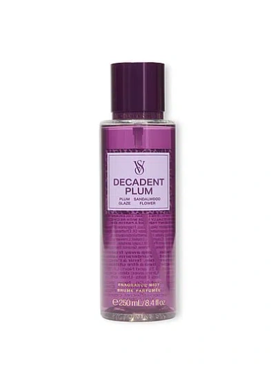 Victoria's Secret Beauty Body Fragrance Decadent Plum Mist In White,ivory