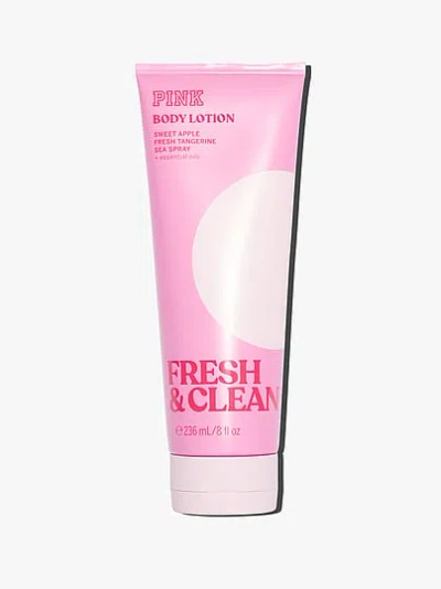 Victoria's Secret Beauty Body Fragrance Fresh & Clean Lotion In Gray