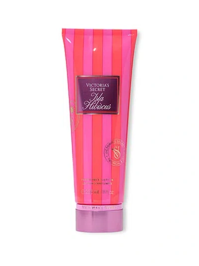 Victoria's Secret Beauty Body Fragrance Isla Hibiscus Lotion In Transparent