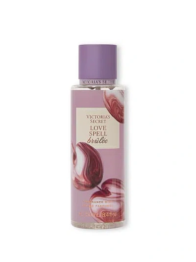 Victoria's Secret Beauty Body Fragrance Love Spell Brulee Mist In Gray