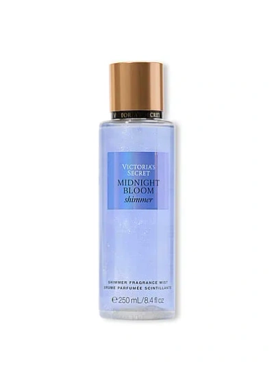 Victoria's Secret Beauty Body Fragrance Midnight Bloom Shimmer Mist In Gray