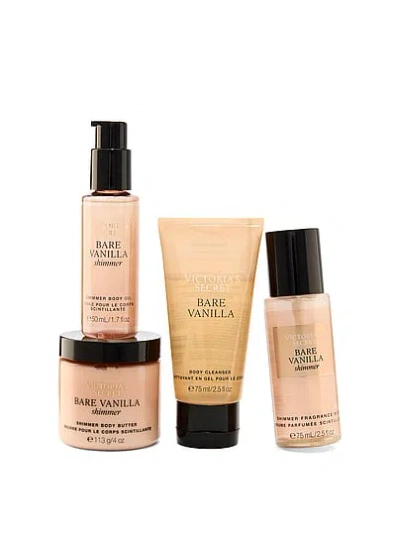 Victoria's Secret Beauty Body Fragrance Obsessed With Bare Vanilla Gift Set In Grey