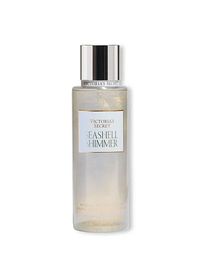 Victoria's Secret Beauty Body Fragrance Seashell Shimmer Mist In Gray