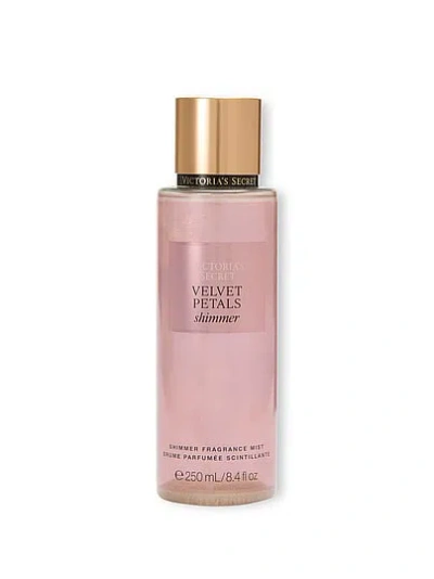 Victoria's Secret Beauty Body Fragrance Velvet Petals Shimmer Mist In Gray