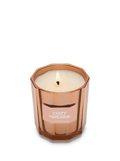 Victoria's Secret Beauty Cozy Fireside Single Wick Candle In Gray