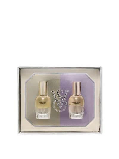 Victoria's Secret Beauty Fine Fragrance 2-piece Mini & Merry Gift Set Ft. Top Heavenly Perfume In Floral