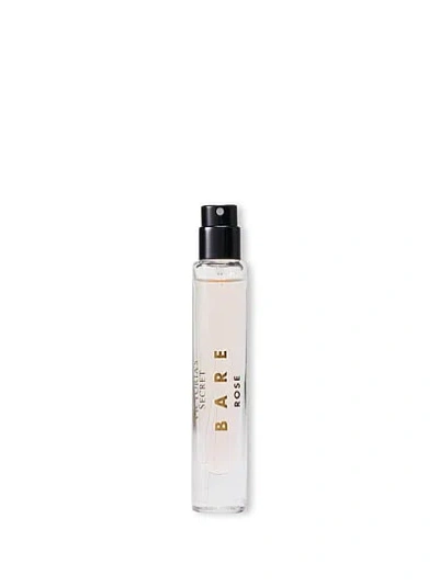 Victoria's Secret Beauty Fine Fragrance Bare Rose Perfume Travel Spray .23 oz In Gray