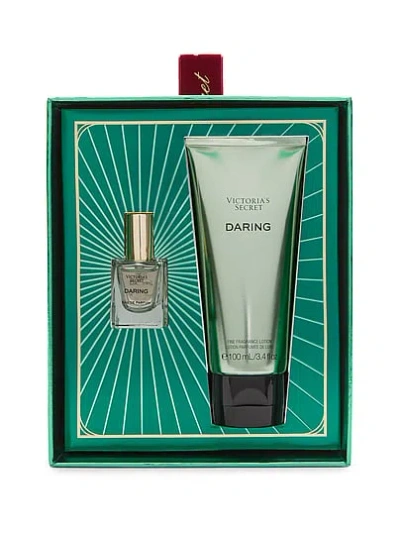 Victoria's Secret Beauty Fine Fragrance Daring 2-piece Gift Set In Gray