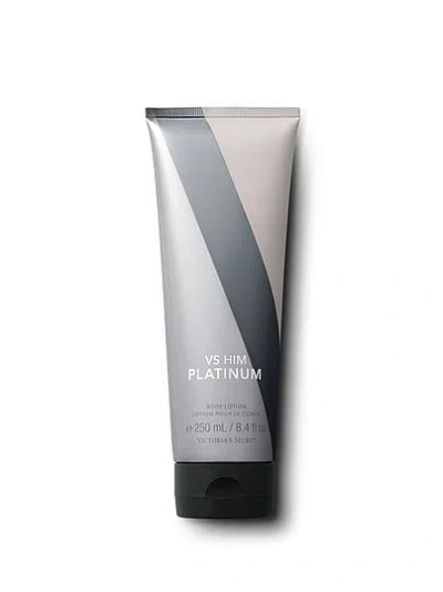 Victoria's Secret Beauty Fine Fragrance Vs Him Platinum Lotion In Gray