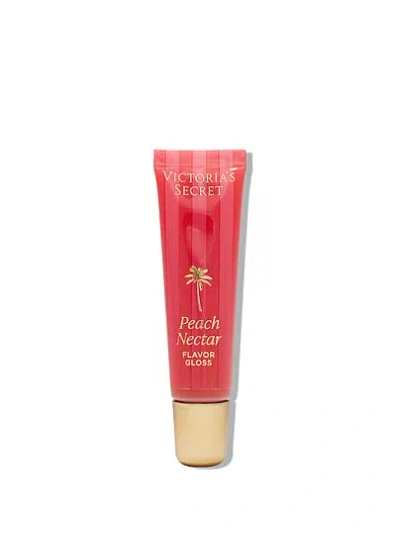 Victoria's Secret Beauty Lip Peach Nectar Flavor Gloss In Gray