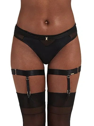 Victoria's Secret Bluebella Garter Suspenders In Red