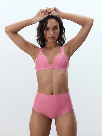 Victoria's Secret Bluebella Latex Soft Bra In Pink