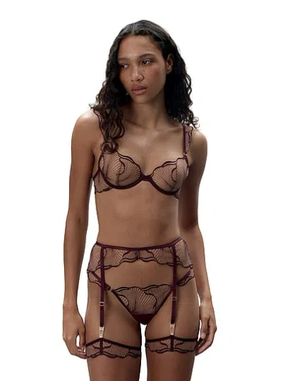 Victoria's Secret Bluebella Marabel Suspender In Black