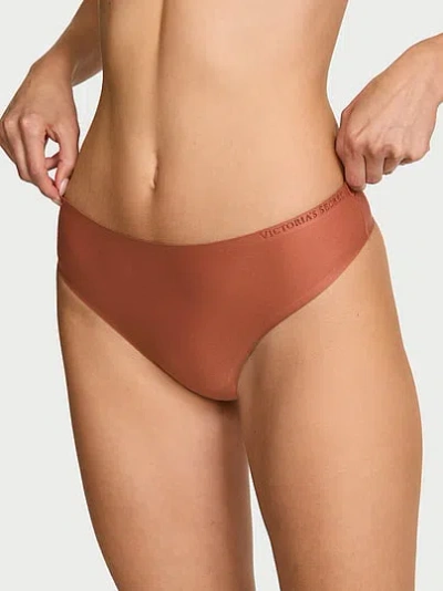 Victoria's Secret Body By Victoria By Flex Mid-rise Thong Panty In Multi