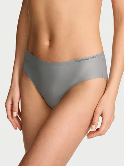 Victoria's Secret Body By Victoria By Flex Mid-rise Bikini Panty In Gray