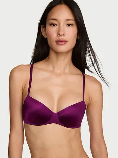 Victoria's Secret Body By Victoria Flexfactor High-shine Lightly Lined Balconette Bra In Animal Print