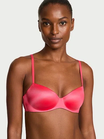 Victoria's Secret Body By Victoria Flexfactor Lightly Lined Balconette Bra In Red