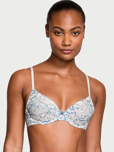 Victoria's Secret Body By Victoria Invisible Lift Unlined Lace Demi Bra In Multi