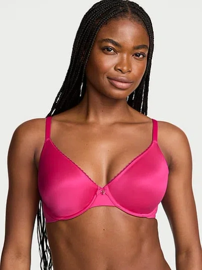 Victoria's Secret Body By Victoria Invisible Lift Unlined Smooth Demi Bra In Pink