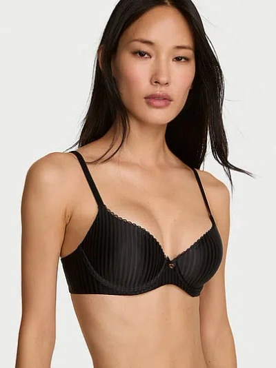 Victoria's Secret Body By Victoria Lightly Lined Demi Bra In Black