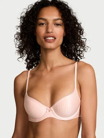 Victoria's Secret Body By Victoria Lightly Lined Demi Bra In Pink