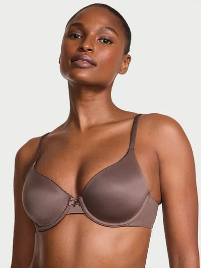 Victoria's Secret Body By Victoria Lightly Lined Full-coverage Bra In Brown