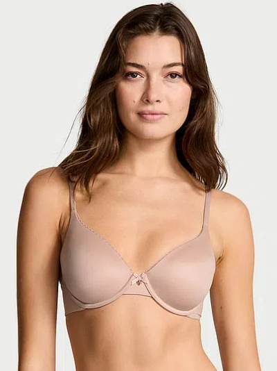Victoria's Secret Body By Victoria Lightly Lined Full-coverage Bra In Neutral