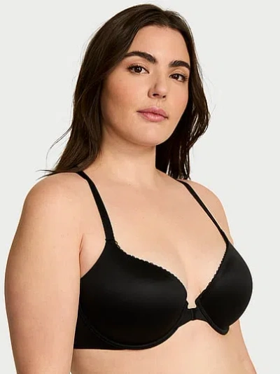 Victoria's Secret Body By Victoria Lightly Lined Racerback Demi Bra In Black