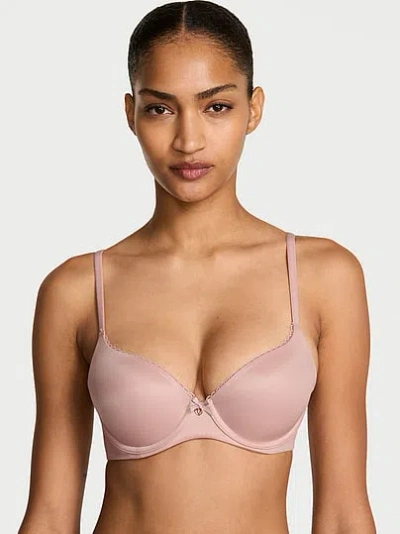Victoria's Secret Body By Victoria Lightly Lined Smooth Demi Bra In Pink