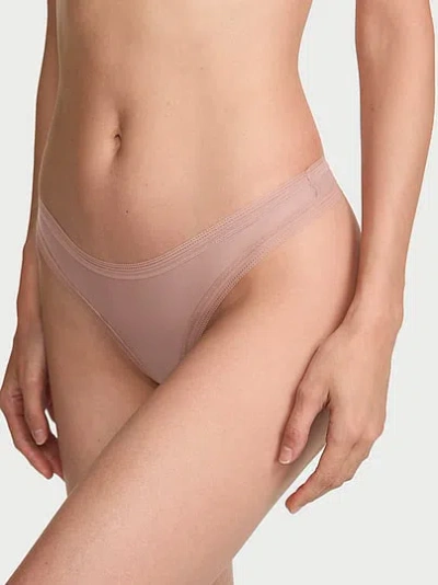 Victoria's Secret Body By Victoria Light-touch Mini Thong Panty In Animal Print