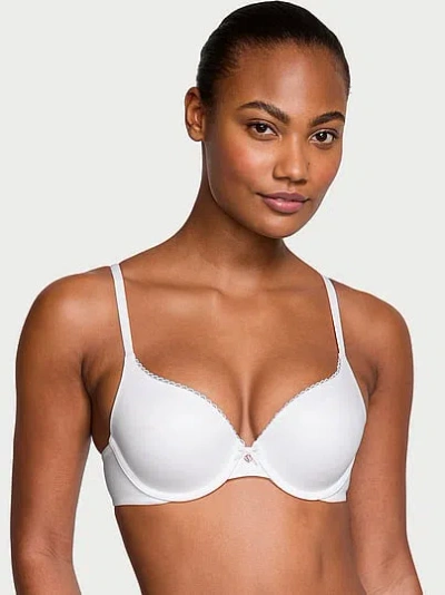 Victoria's Secret Body By Victoria Perfect Shape Smooth Push-up Bra In White