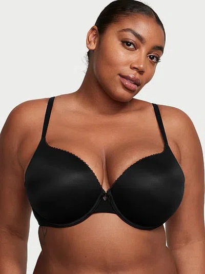 Victoria's Secret Body By Victoria Perfect Shape Smooth Push-up Bra In Black