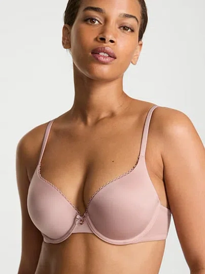 Victoria's Secret Body By Victoria Perfect Shape Smooth Push-up Bra In Pink