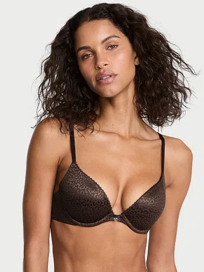 Victoria's Secret Body By Victoria Push-up Bra In Brown