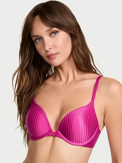 Victoria's Secret Body By Victoria Push-up Bra In Orange
