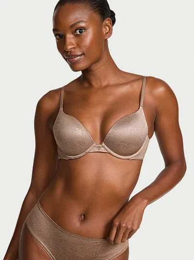 Victoria's Secret Body By Victoria Push-up Bra In Brown
