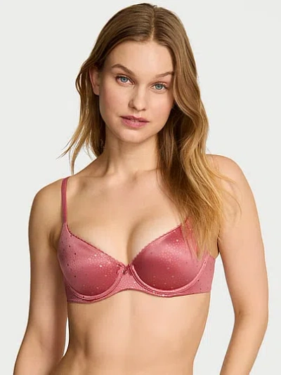 Victoria's Secret Body By Victoria Smooth Lightly Lined Demi Bra In Pink