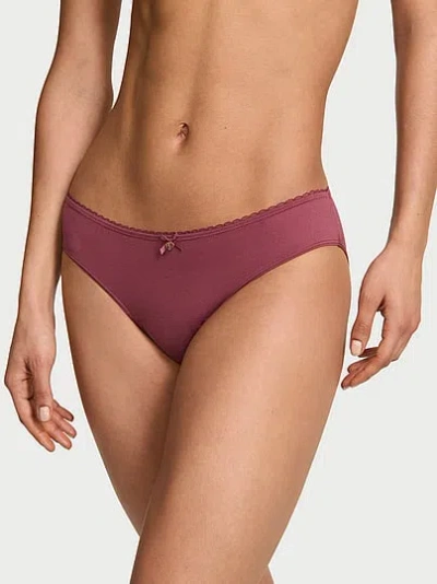 Victoria's Secret Body By Victoria Smooth Period Bikini Panty In Purple
